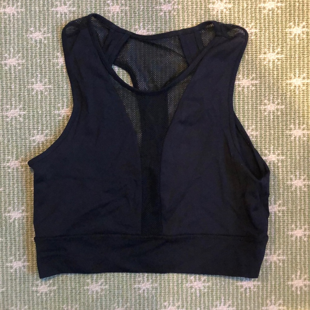 Black SoulCycle Sports Bra